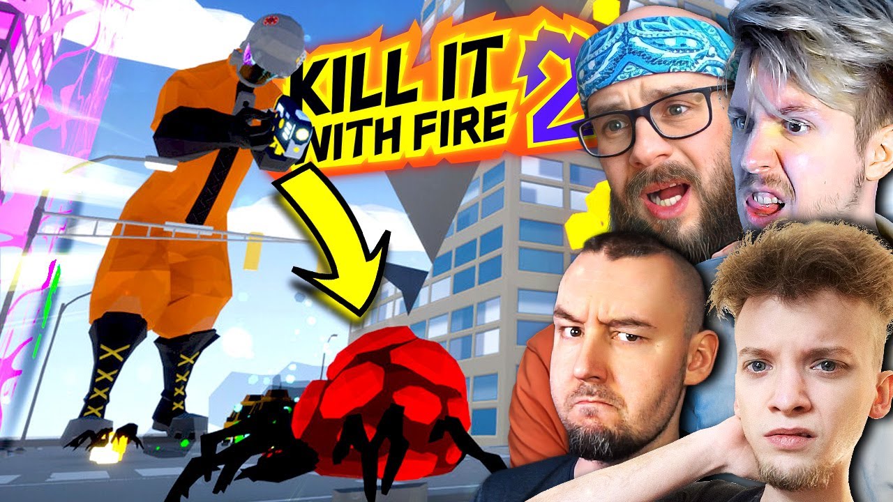 SŁODKIE PAJĄCZKI vs EKSTERMINATOR w KILL IT WITH FIRE 2!