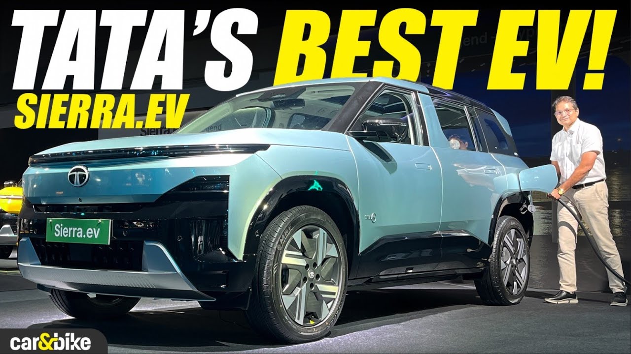 First Look: Tata Sierra.ev⚡️launched at ₹18.79 lakh onwards 