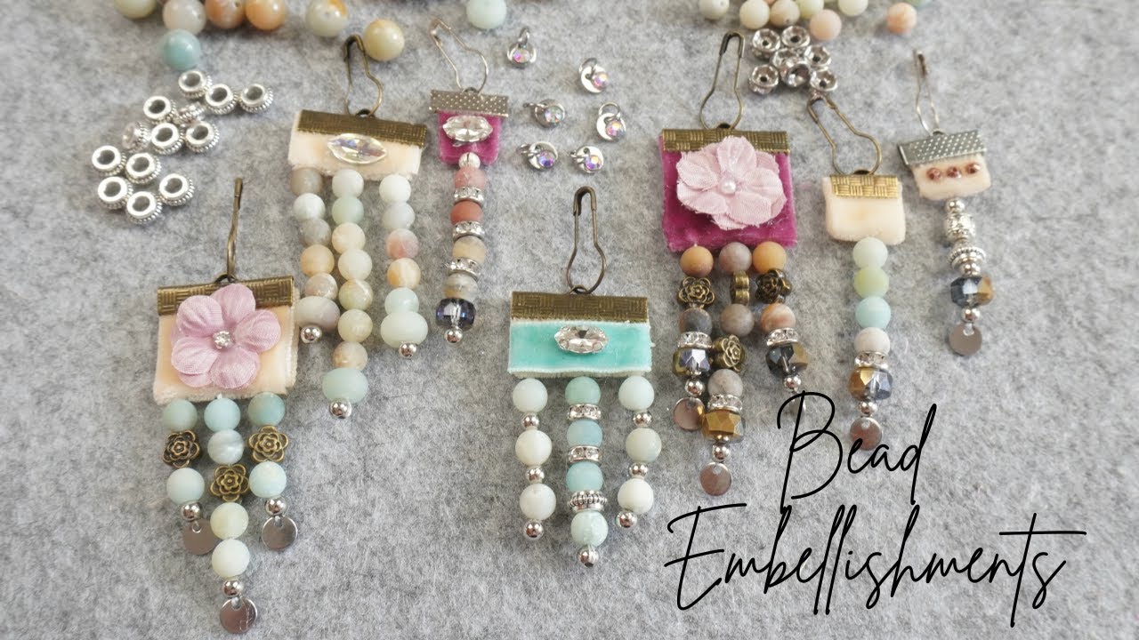 Bead Embellishments using Beebeecraft Products
