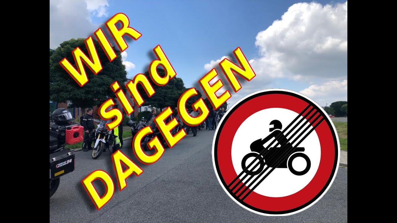 Motorraddemo 1 August 2021 in Dortmund