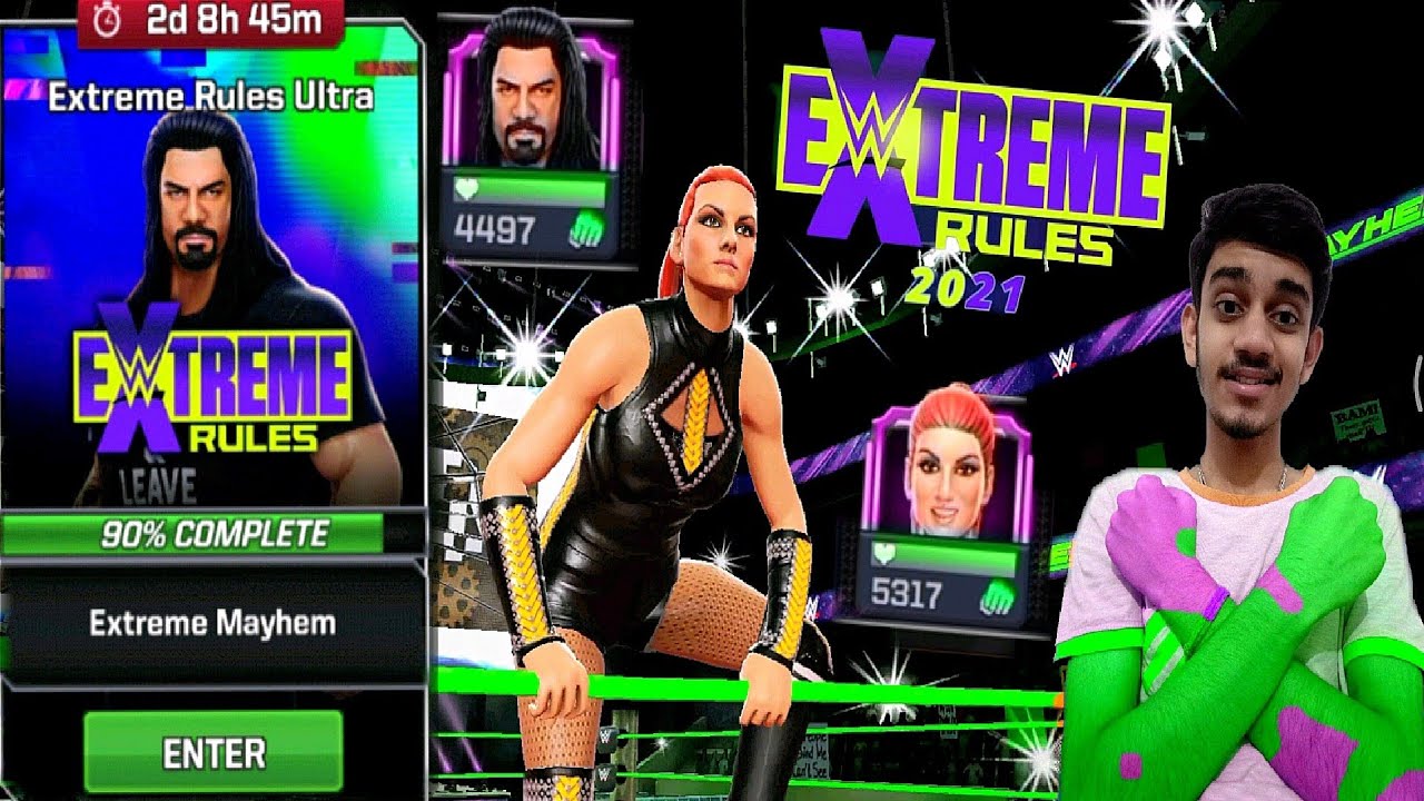 Extreme Rules Ultra || Without Synergies || WWE Mayhem || Mr.Benzok