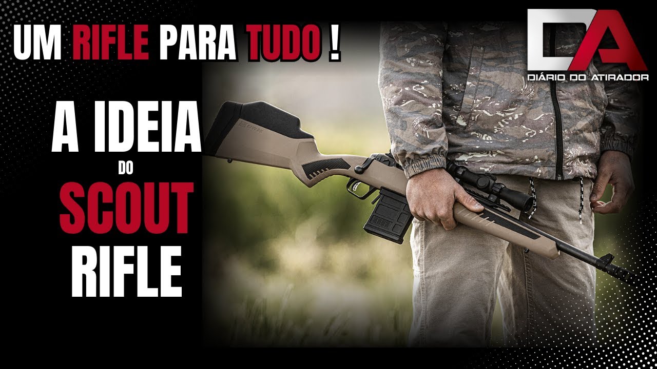 Um Rifle para TUDO - O Scout Rifle de Jeff Cooper