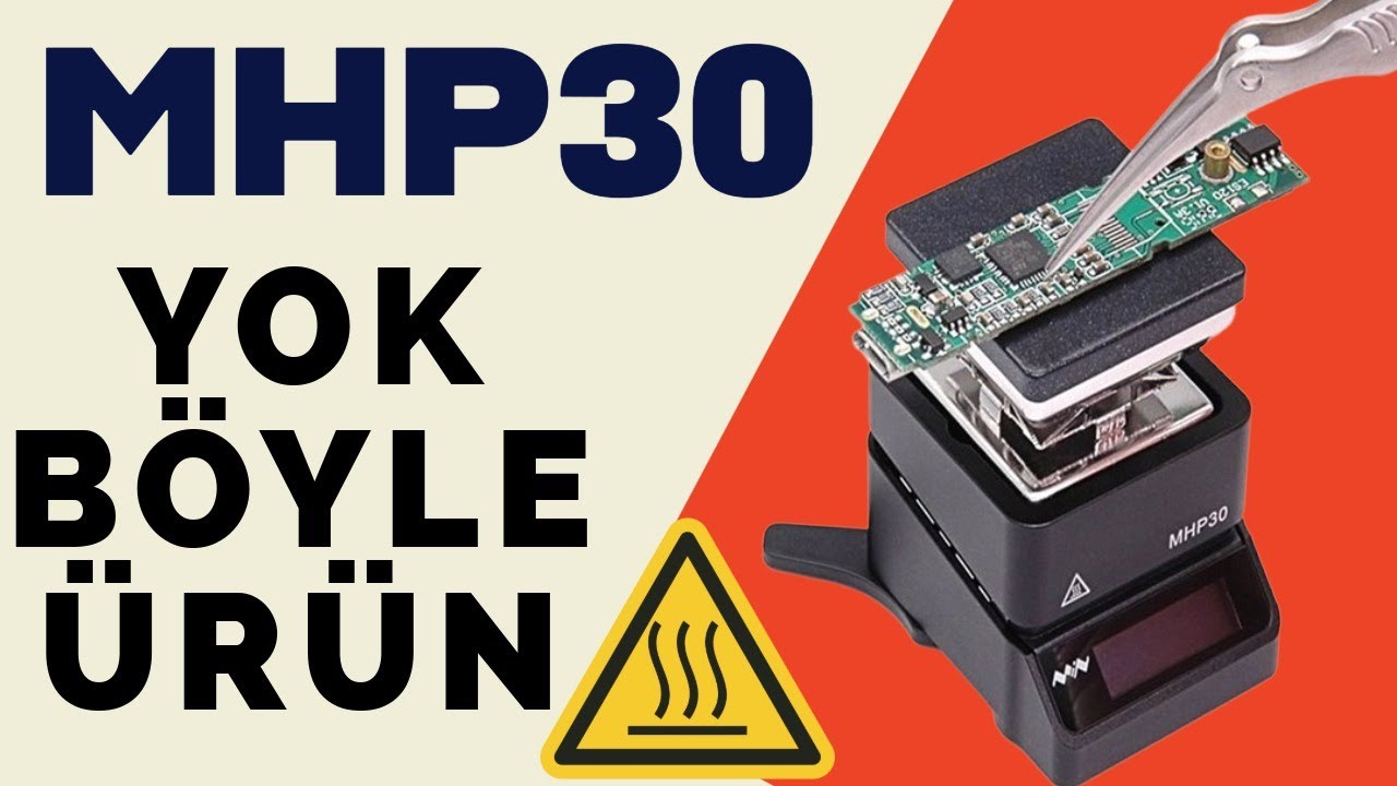Bu Kadar Küçük Bir Cihazla Lehim Mi Yapılır?! MHP30 Mini Hotplate