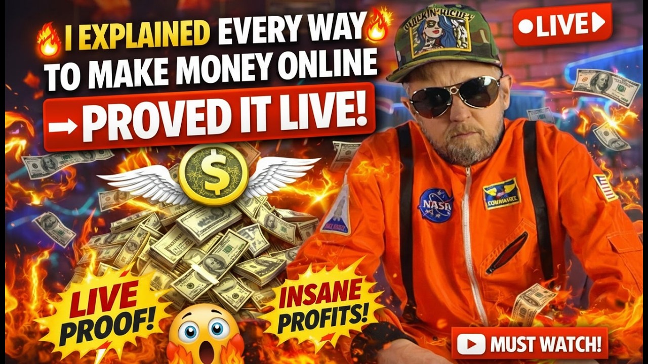 I Explained Every Way to Make Money Online — Then Proved It Live