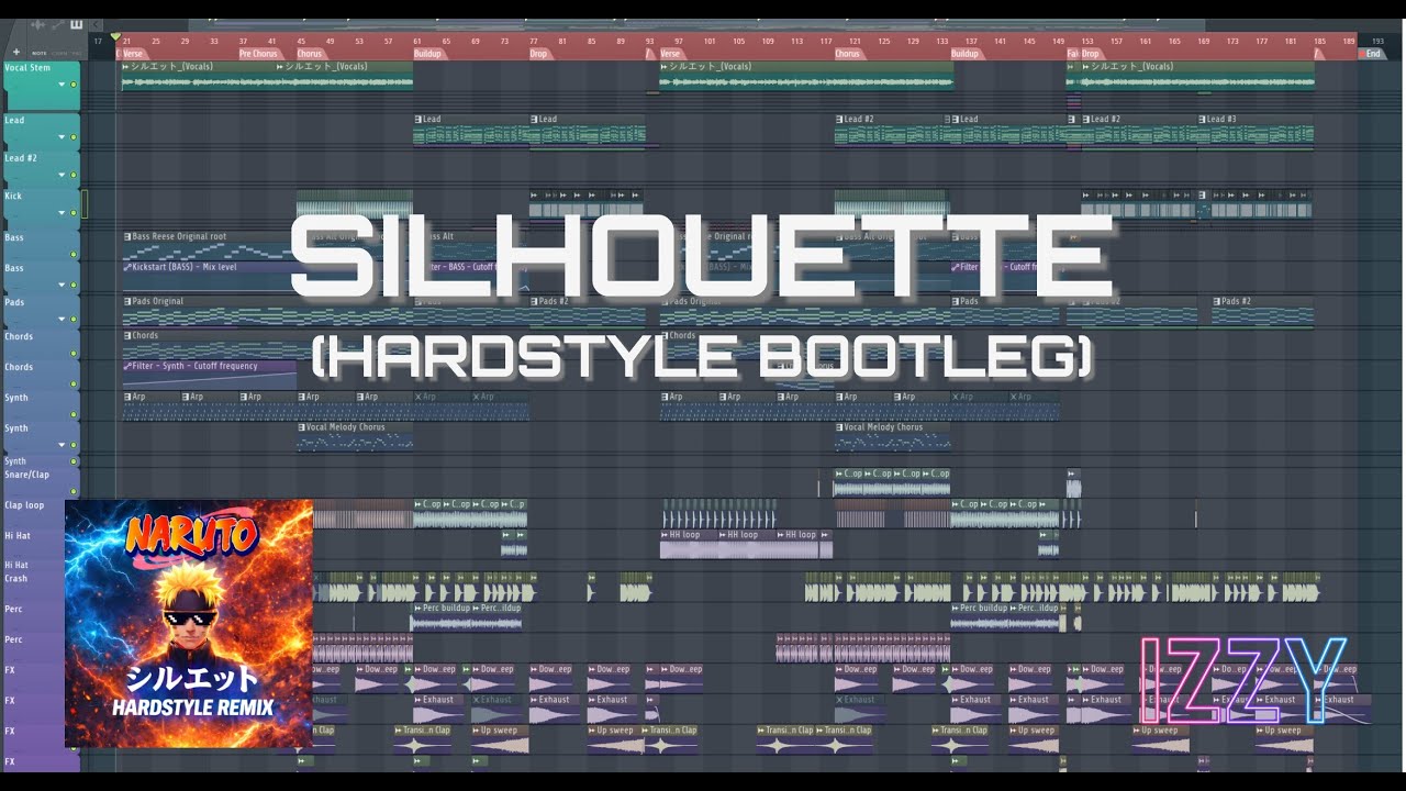 KANA-BOON - シルエット (Silhouette) Hardstyle Bootleg