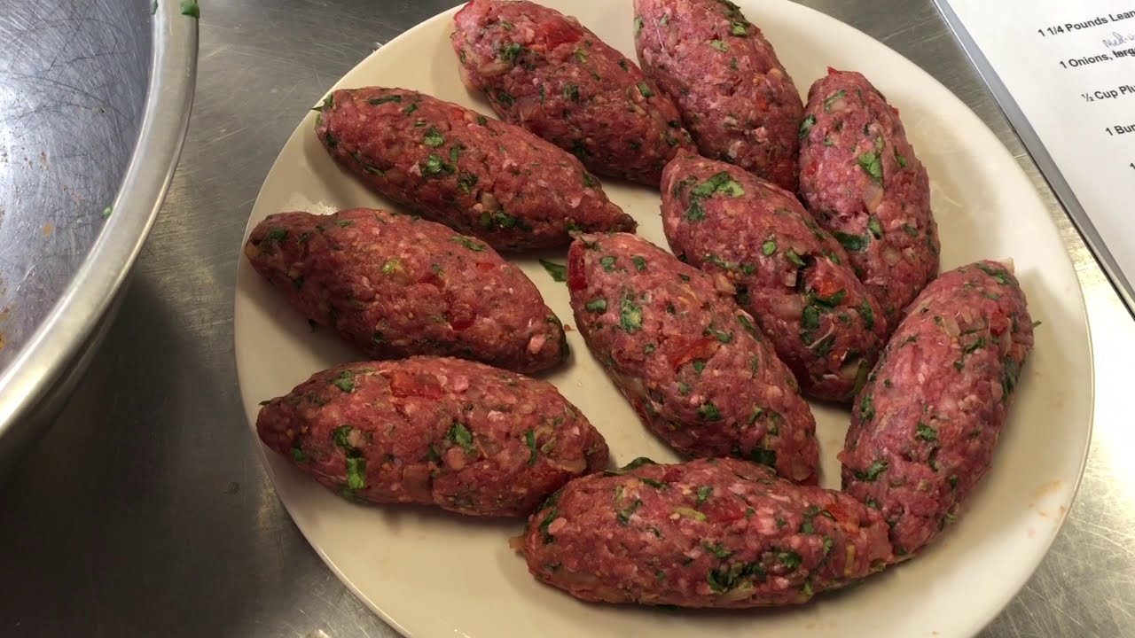 How to Make Egyptian KOFTA with Chef Victoria Love.
