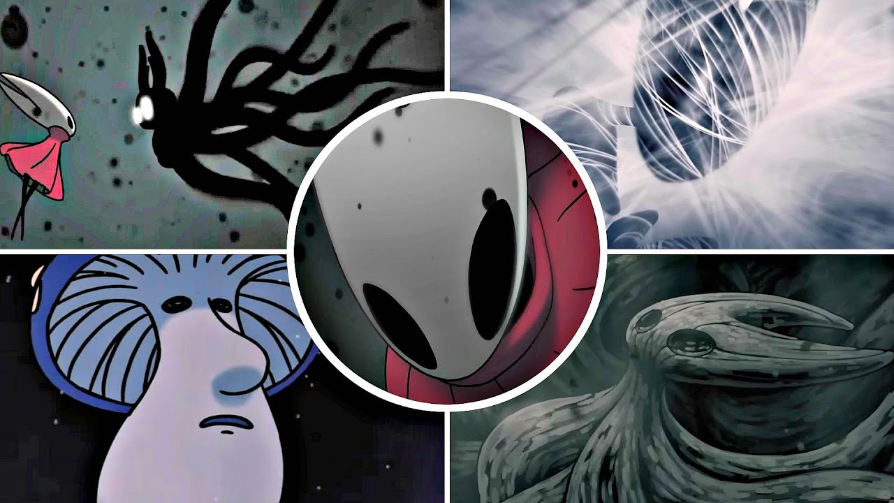 Hollow Knight Silksong - ALL ENDINGS (Good, Bad, Secret, True, Best & Death Ending)