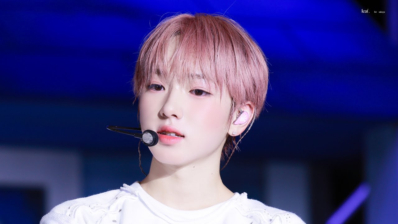 [4K] 250902 쇼케이스 사쿠야 직캠 NCT WISH COLOR PALETTE 'COLOR' l 엔시티 위시 사쿠야 컬러 직캠 FOCUS FANCAM