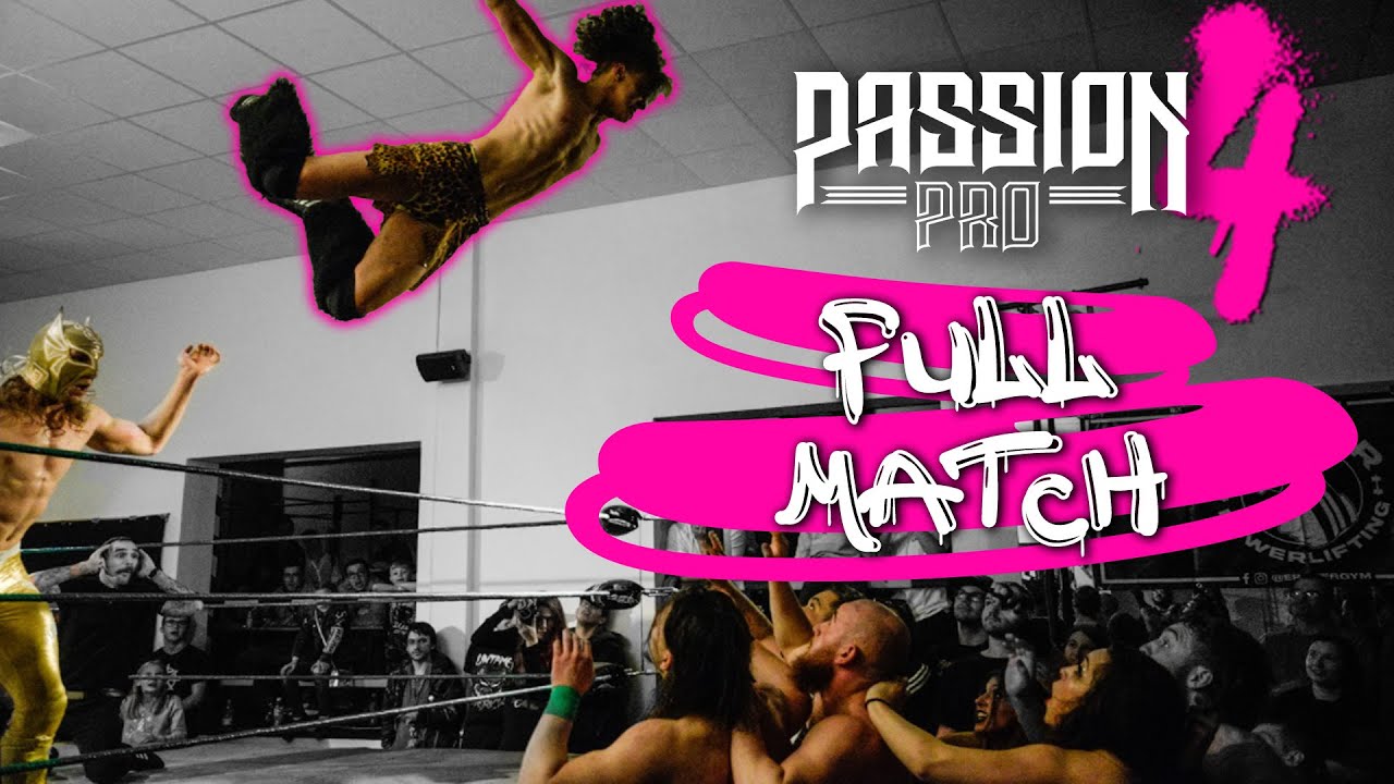 FULL MATCH - Team Maverick vs Team Zafar Ameen -  8-Man Tag Team Match - Passion Pro 4