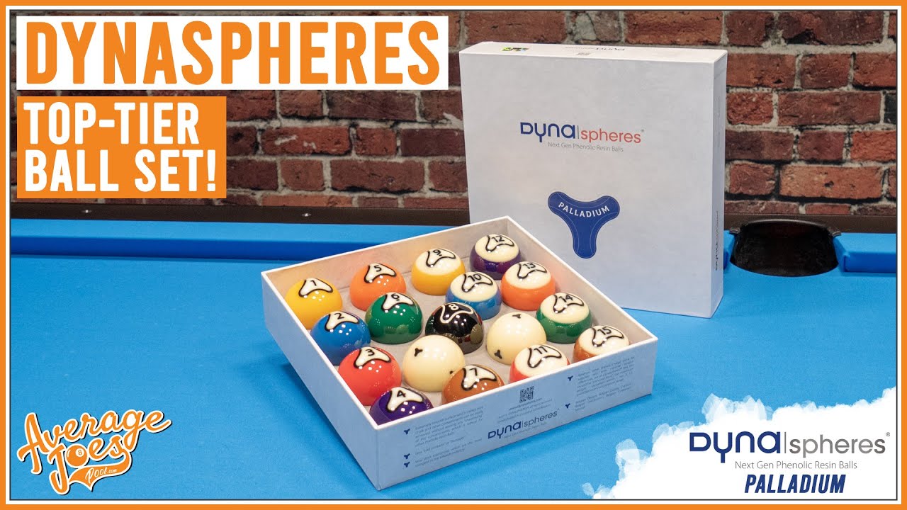 Dynaspheres Top-Tier Pool Ball Set! | Dynaspheres Palladium (Platinum) Full Review!