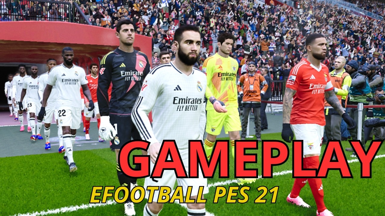 DUELO NA GAMEPLAY EFOOTBALL PES 21⚽🎮
