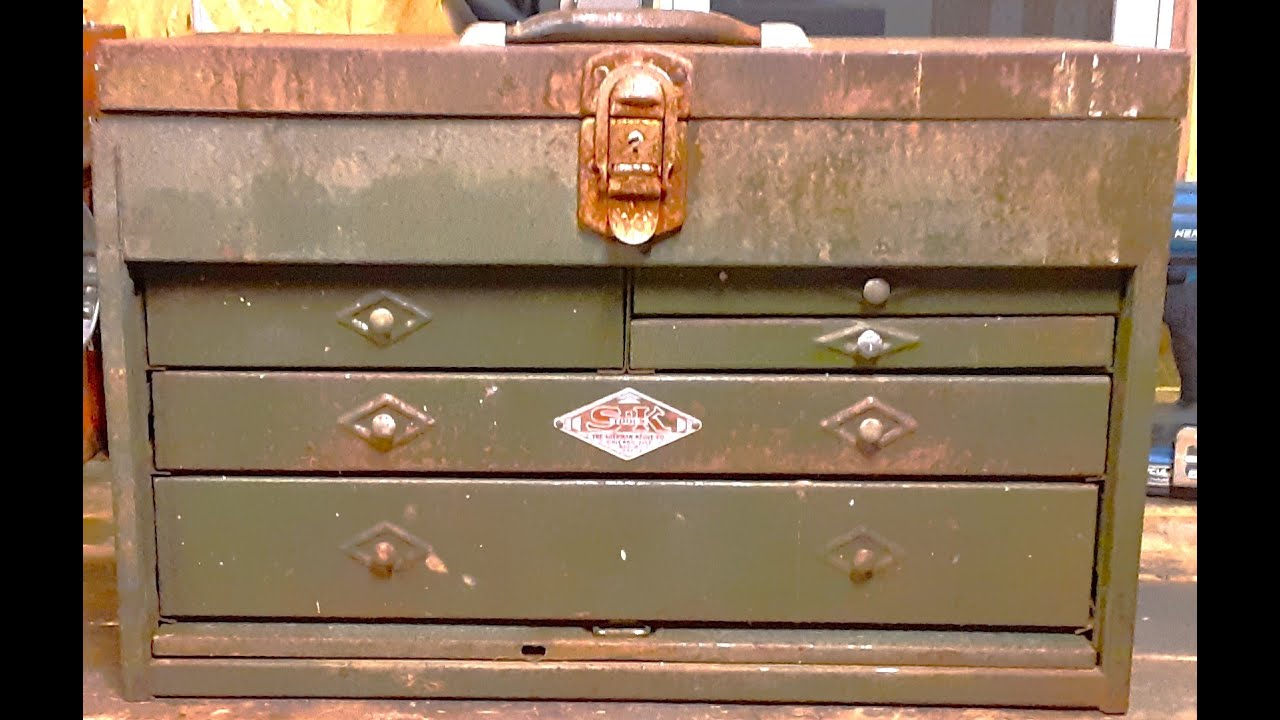 S-K Tools tool box restoration