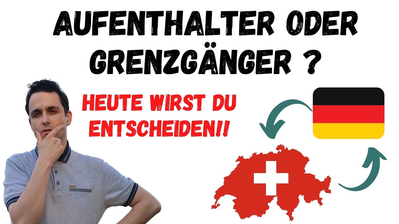 Aufenthalter oder Grenzgänger? 📊 Vor- und Nachteile (inkl. Brutto-Nettolohn Berechnung)