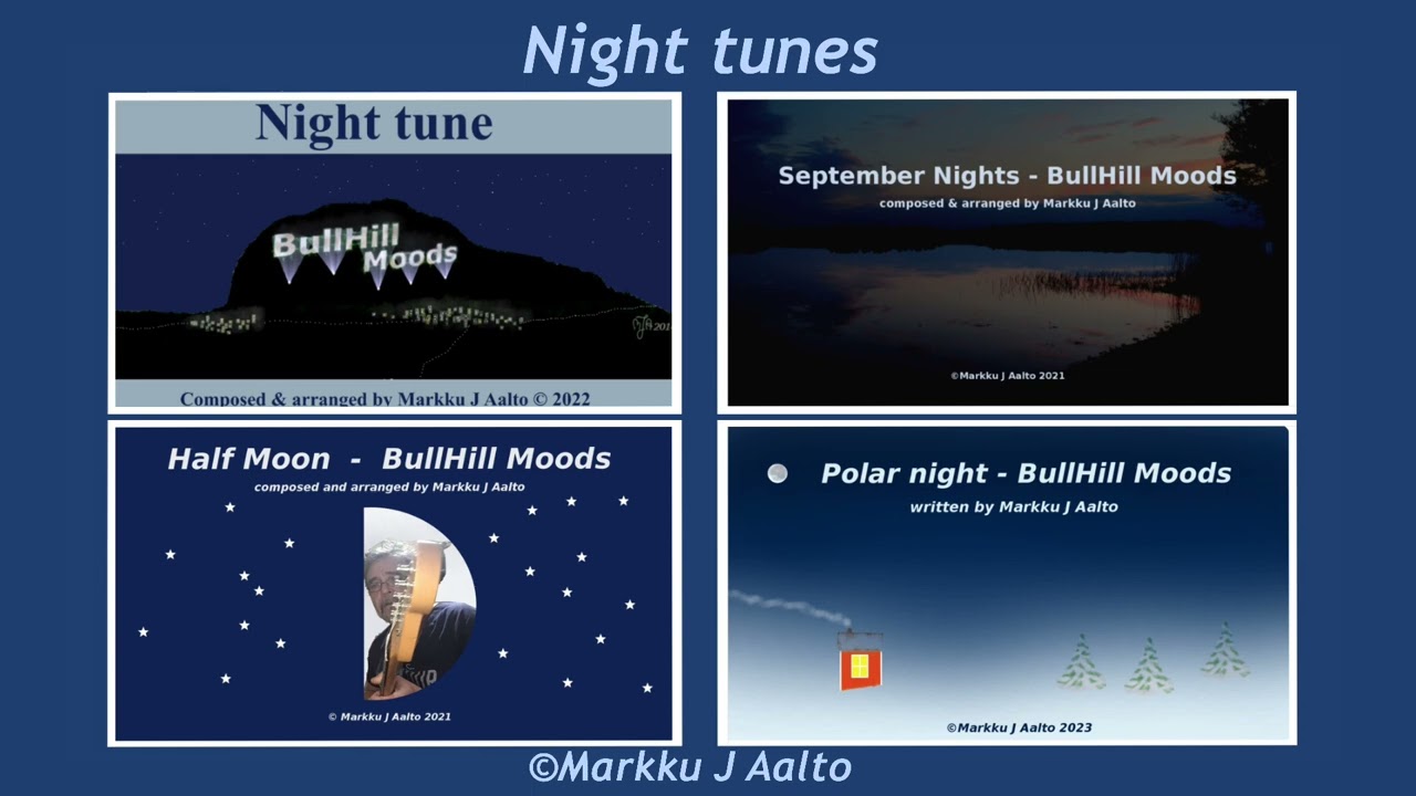 Night tunes collection  -  BullHill Moods