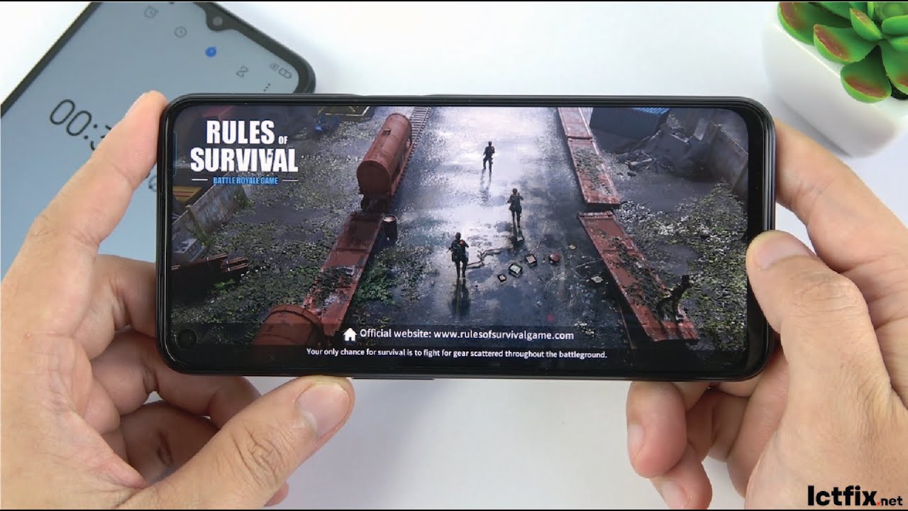 Realme 8 5G test game Rules Of Survival Ros | Dimensity 700 5G, 90Hz Display