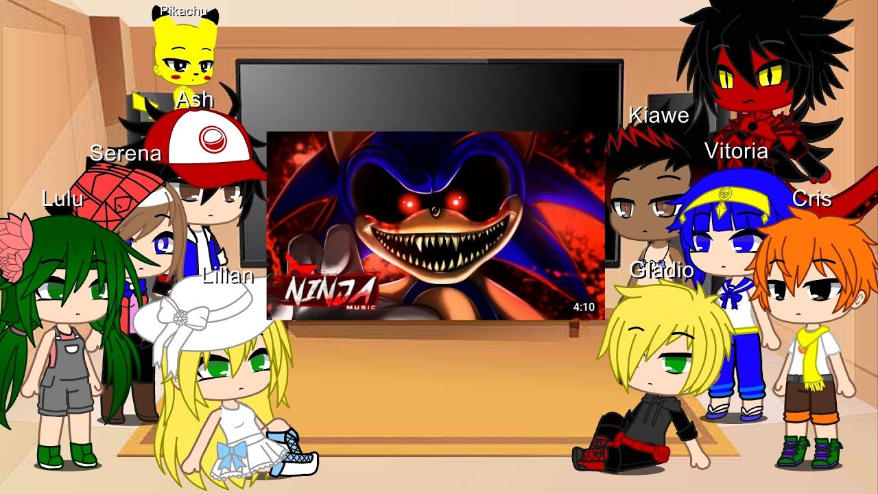 Pokemon react rap sonic exe ninja