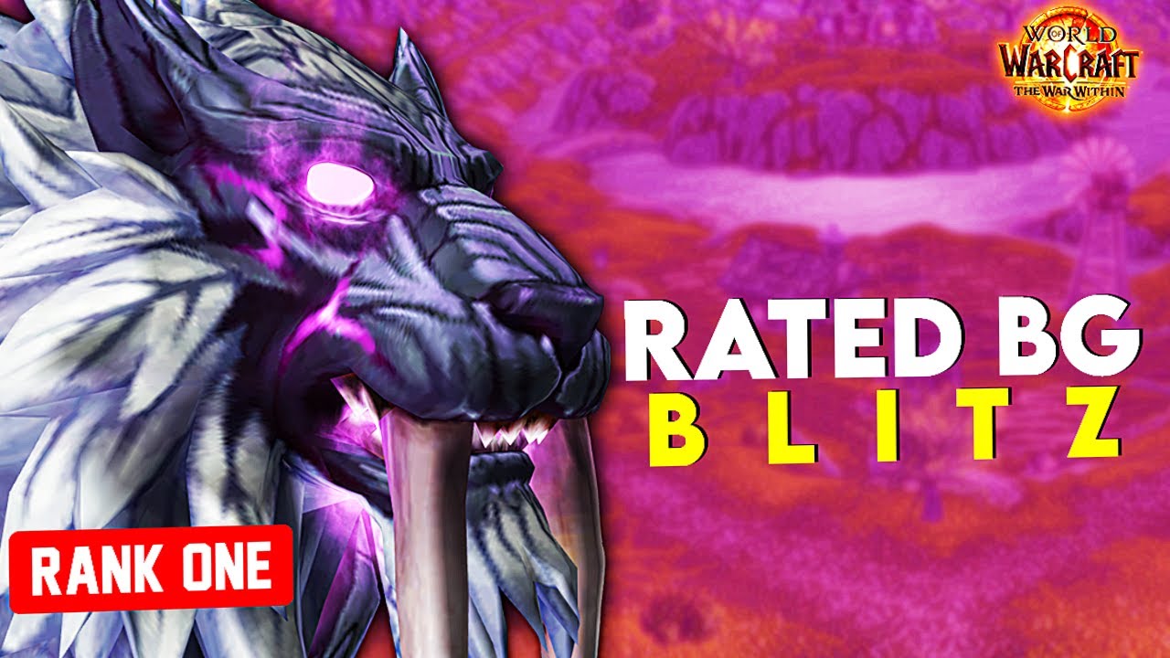 Feral Druid Feels AWESOME In Rated BG Blitz (TWW BETA)