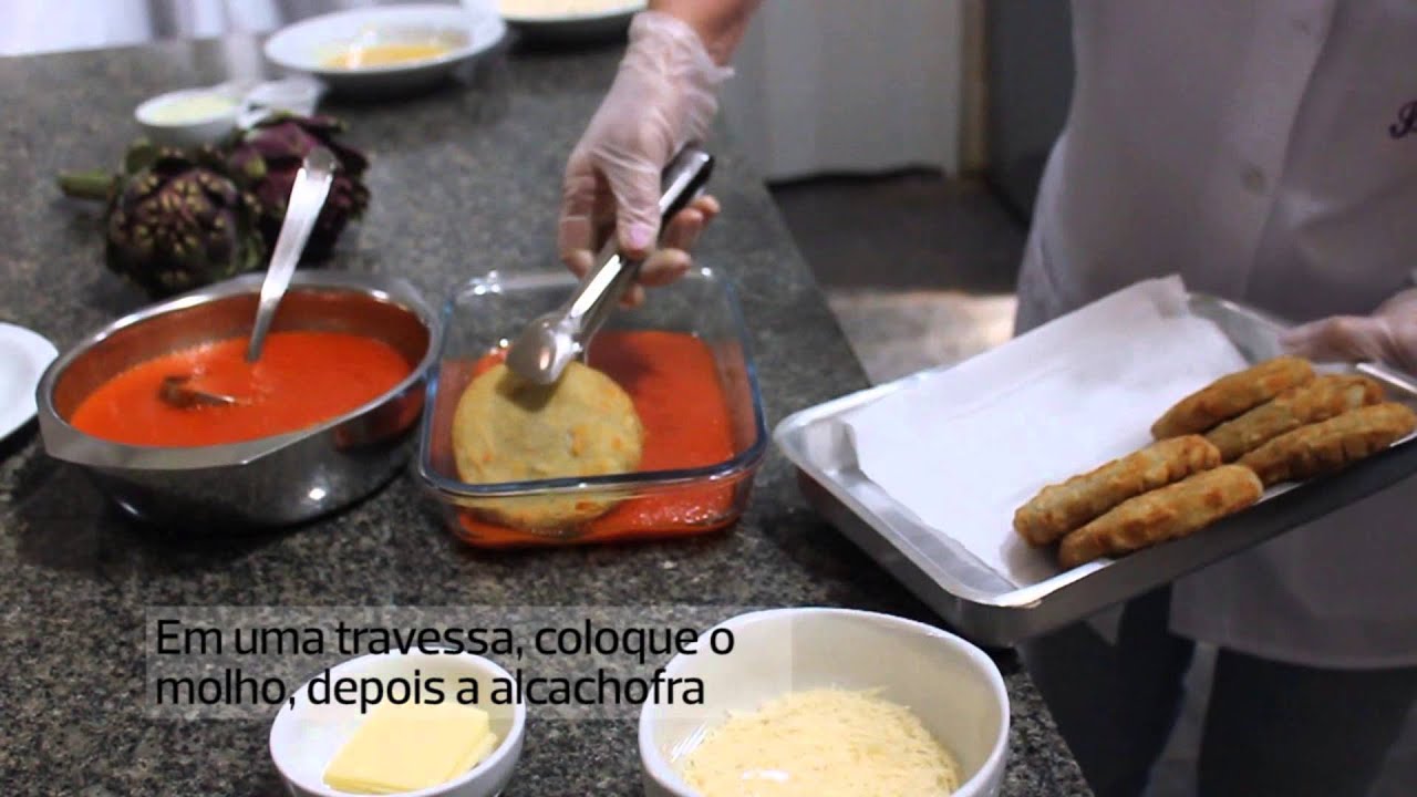 Alcachofra à parmegiana