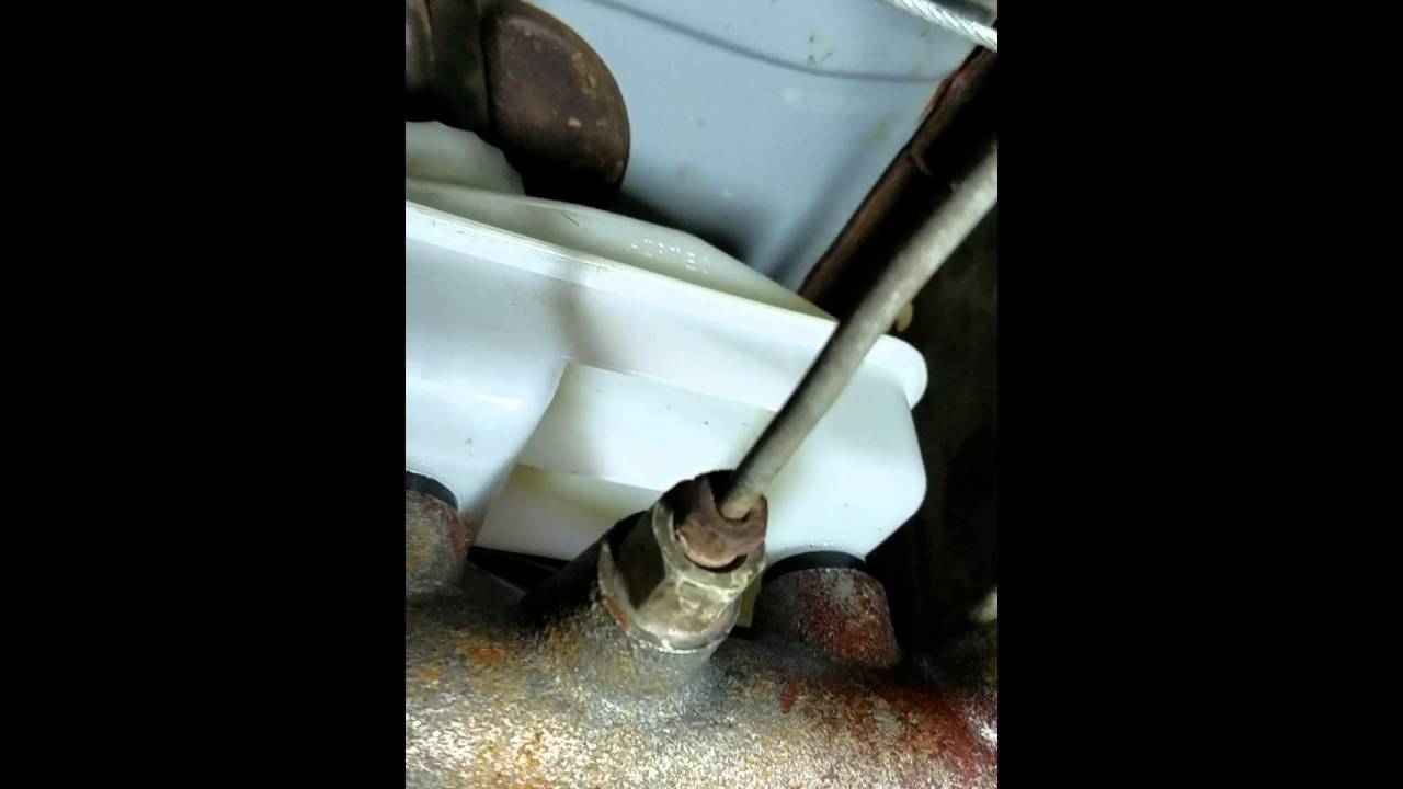 VW Bus master cylinder install