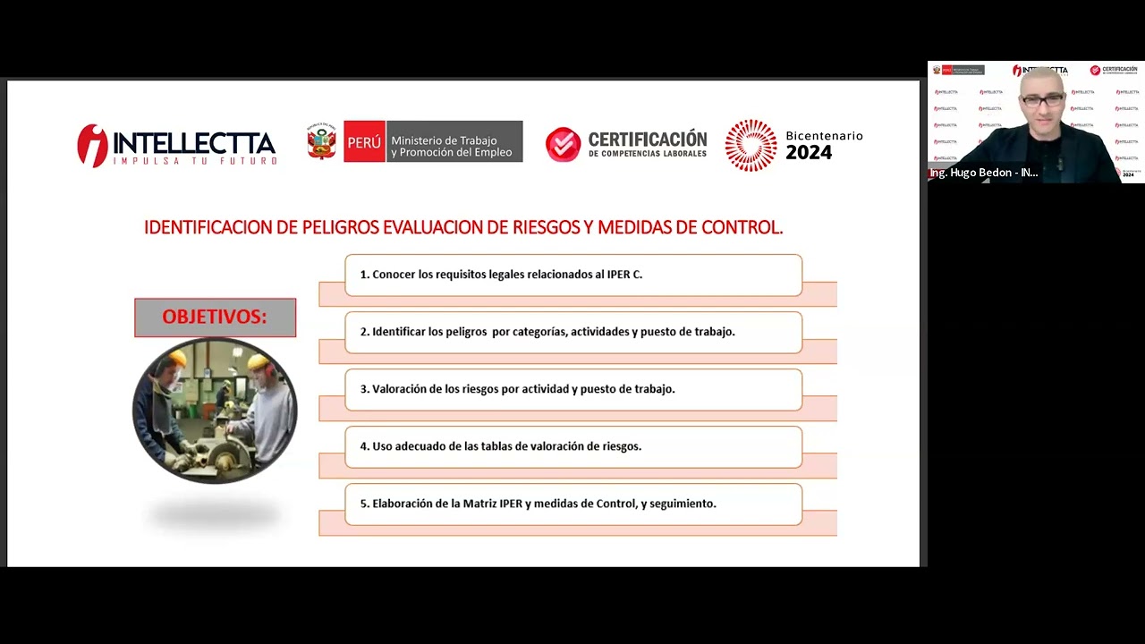 ELABORACIÓN DE MATRIZ IPERC - SESIÓN 1