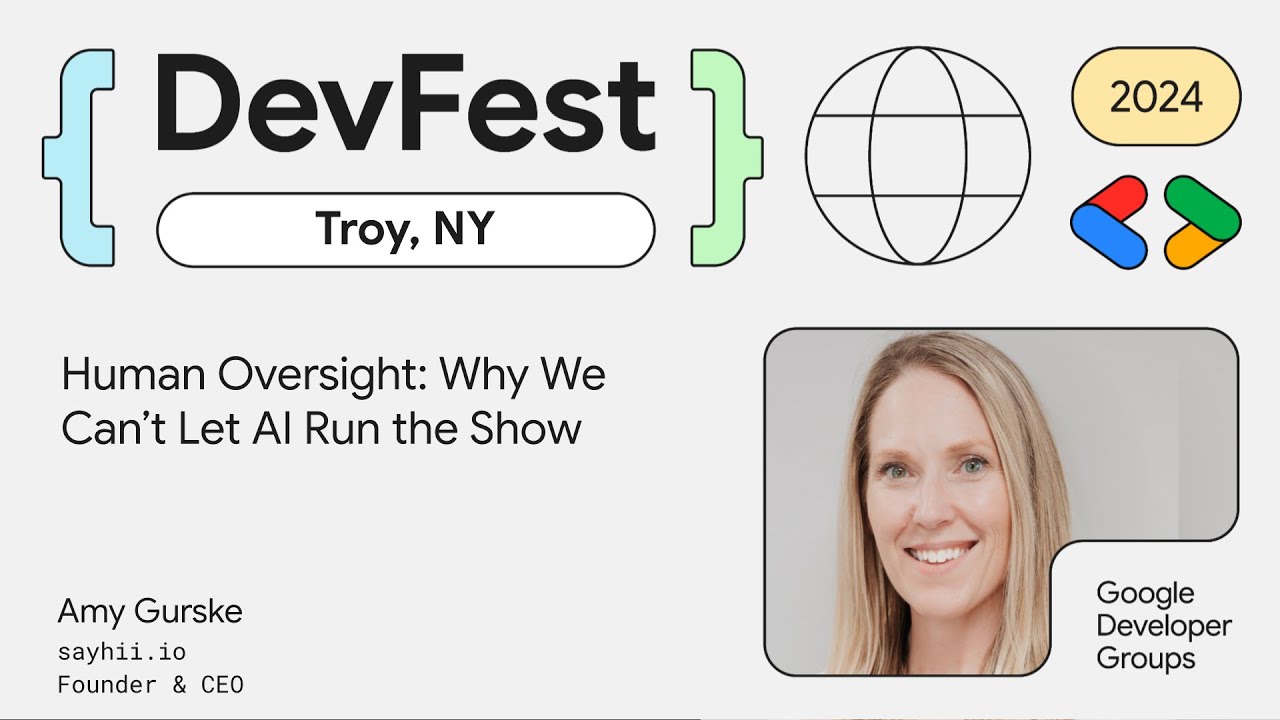 Amy Gurske: Human Oversight: Why We Can’t Let AI Run the Show