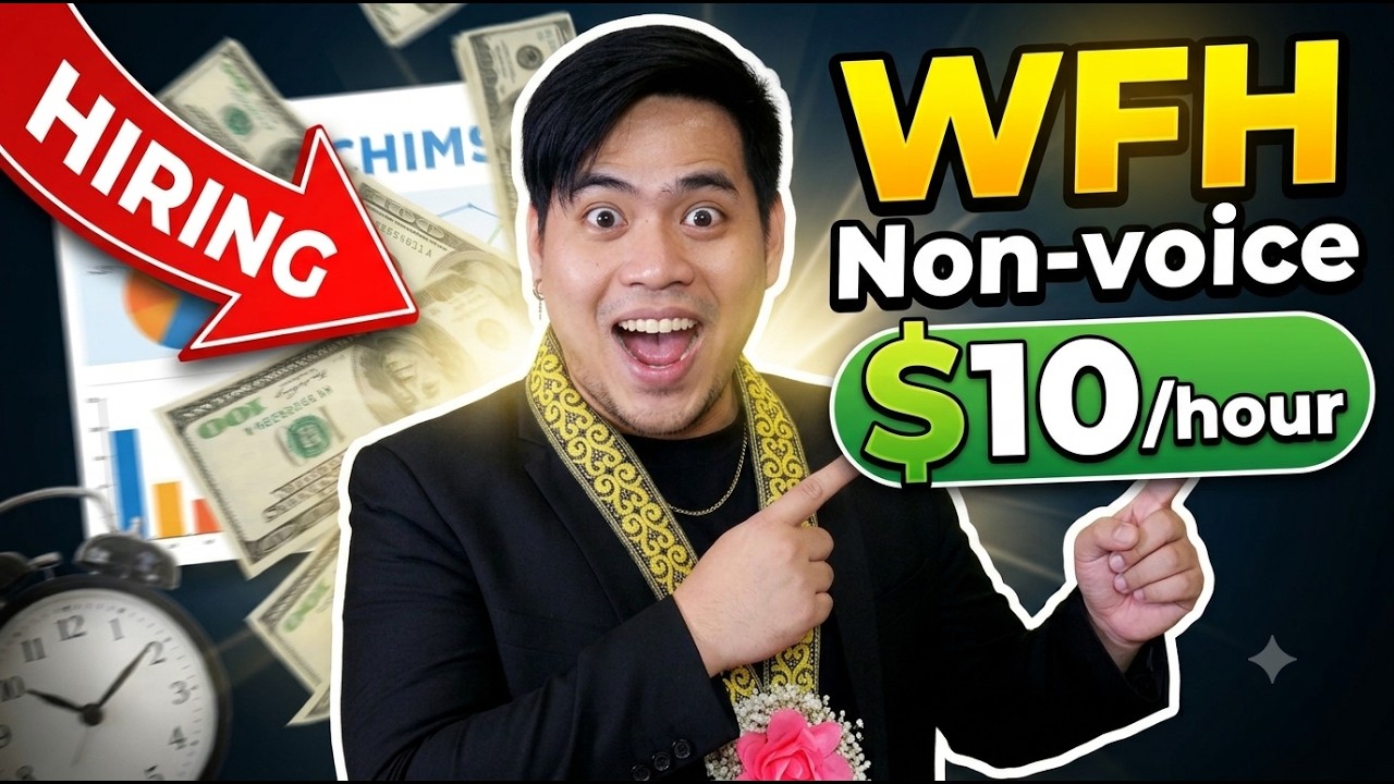 WFH JOB 2026 NON-VOICE $10 PER HOUR - FOR BEGINNERS AND NO EXPERIENCE 2026 | AI JOBS NI KUYA RENEBOY