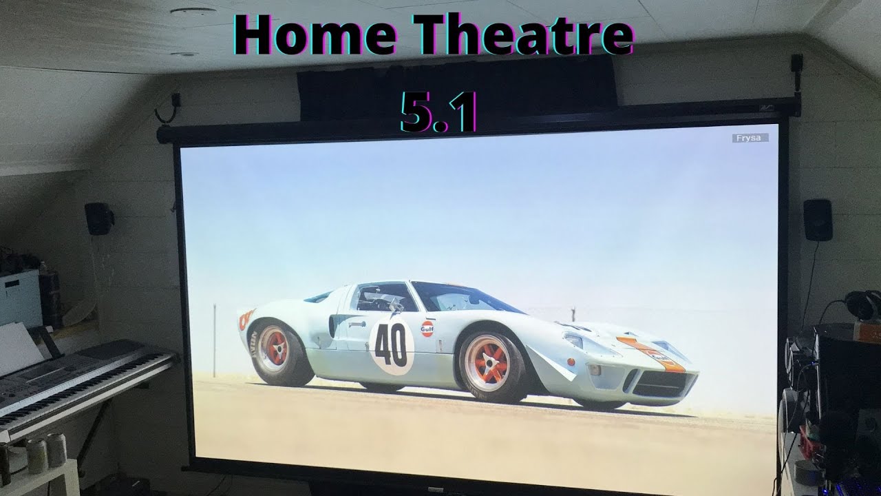 Home Theater Tour 5.1 THX Certified Surround Sound