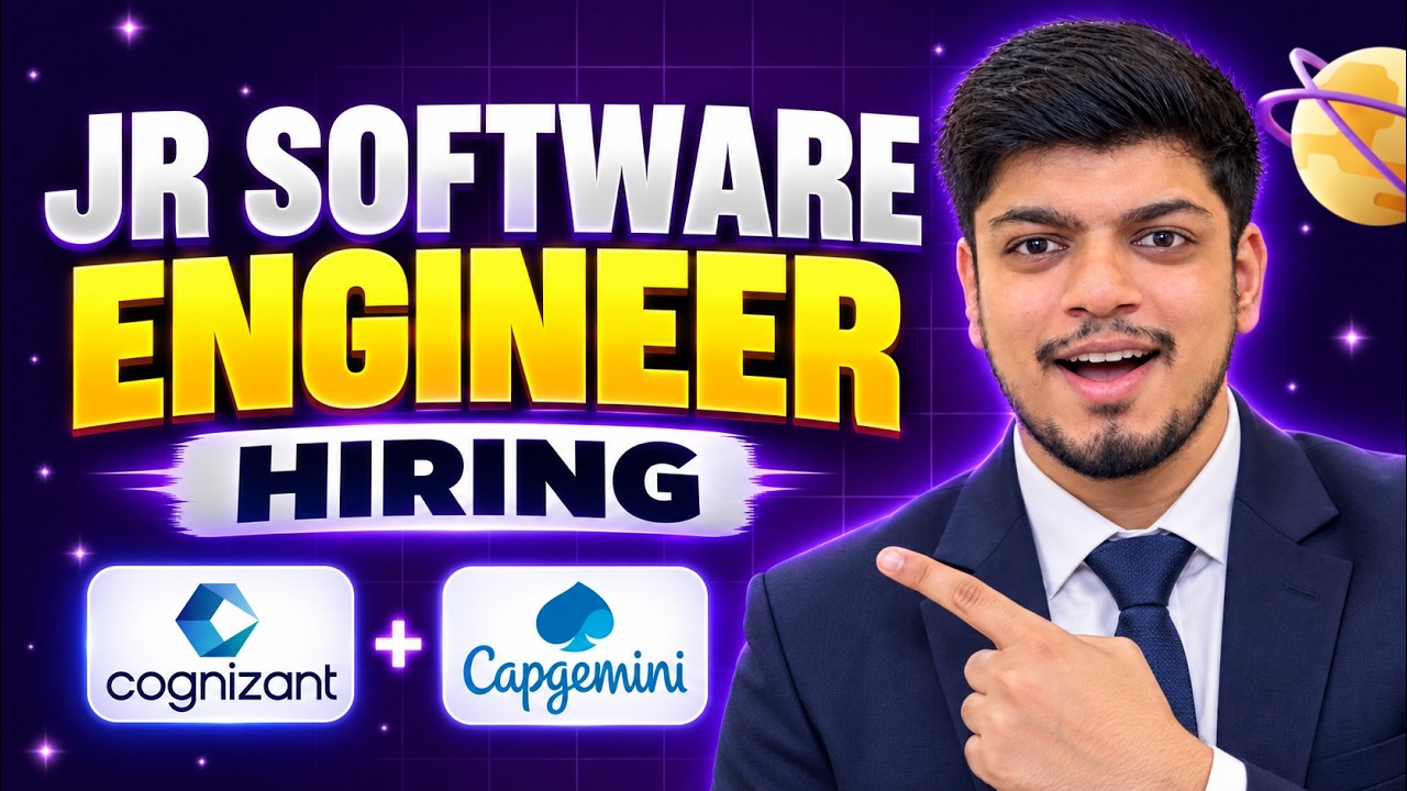 Вакансии в Cognizant и Capgemini | Data Analyst и Junior Software Engineer | Набор кандидатов вне...