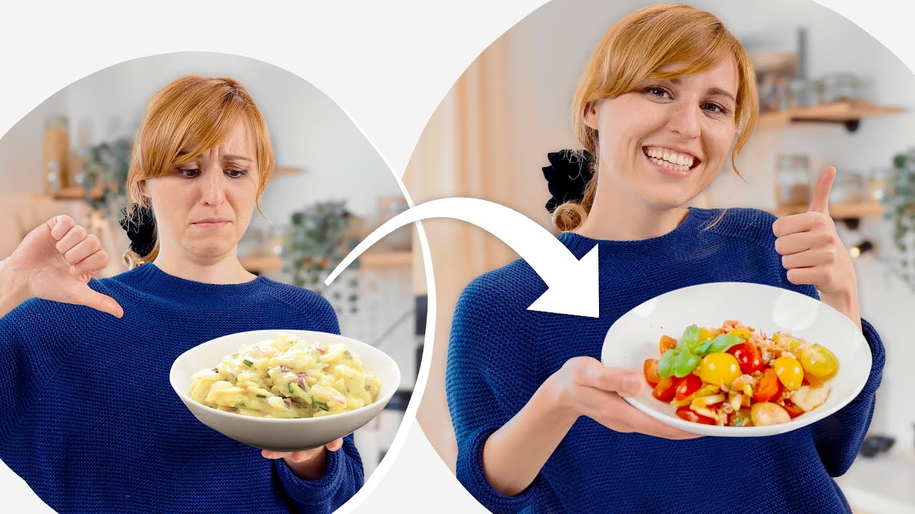 Leichter Salat aus Sommertomaten 🍅 Ruck zuck fertig