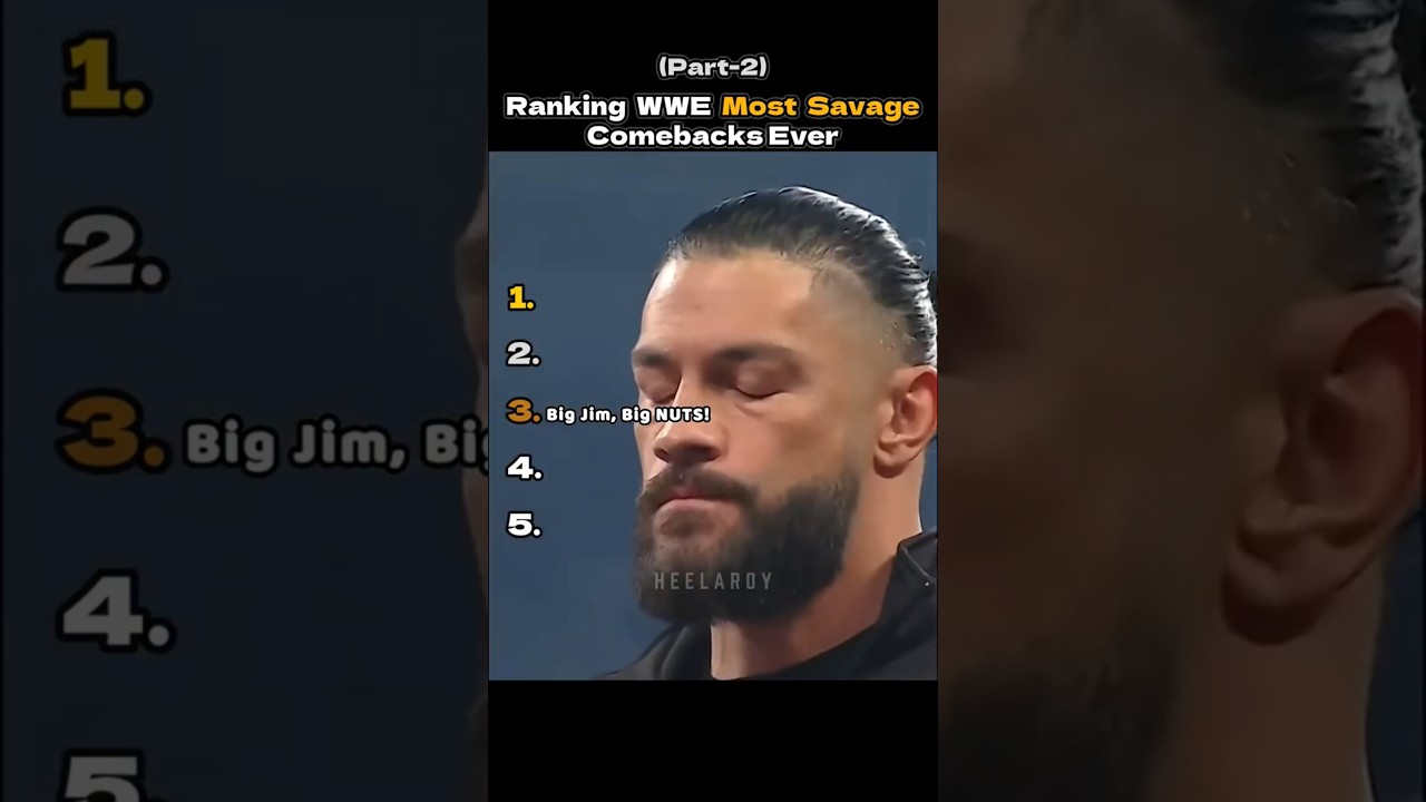 Most Savage Comebacks Ever In WWE! 🔥 Part-2
