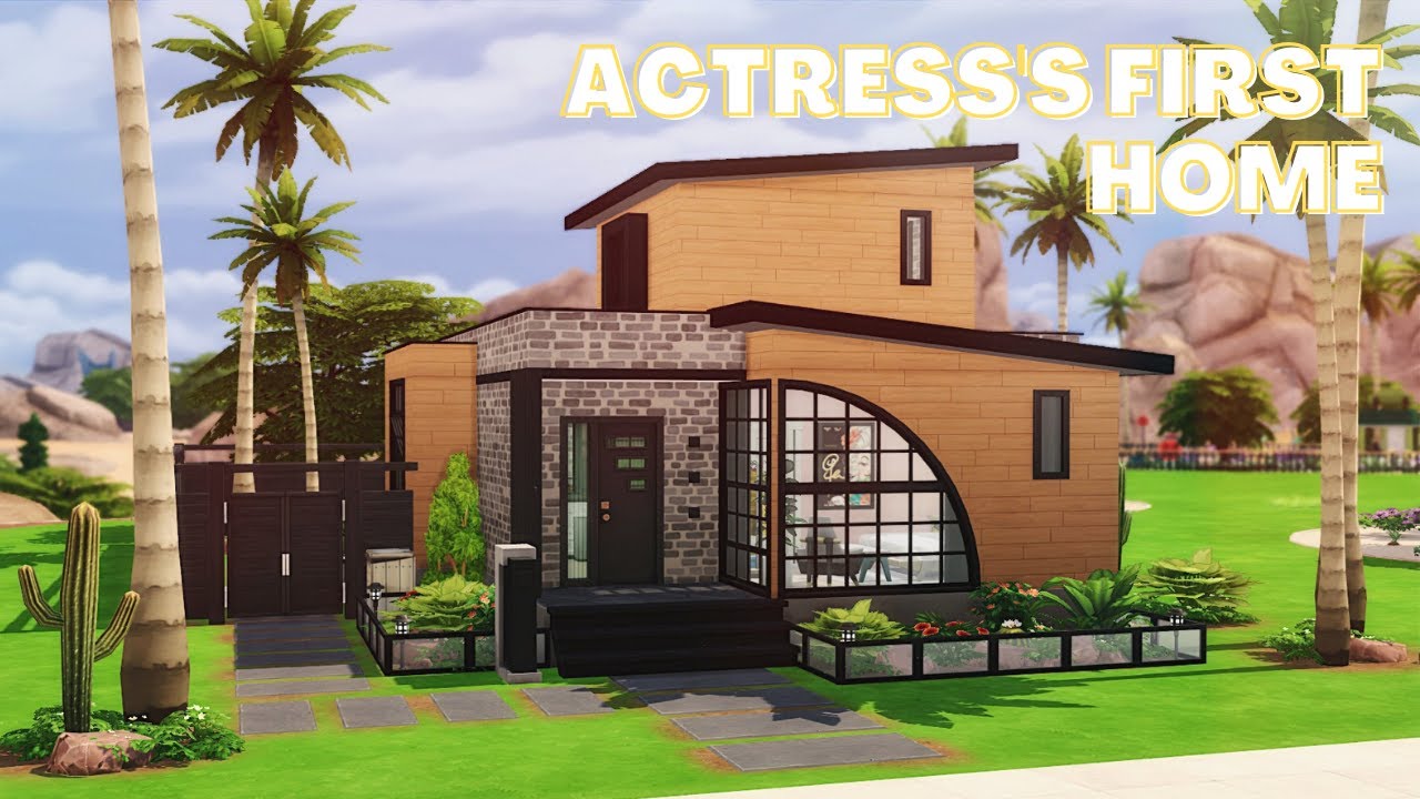 Actress's First Celebrity Home | The Sims 4 | Speed Build