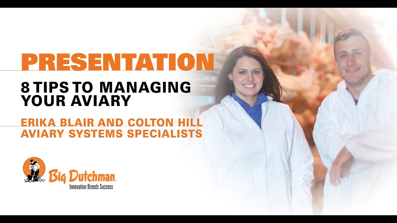 Presentation: 8 Tips to Managing Your Aviary