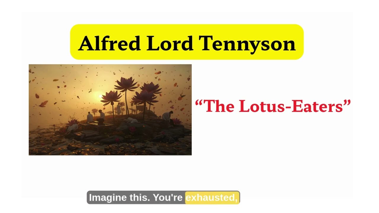 The Lotus-Eaters by Alfred Lord Tennyson”