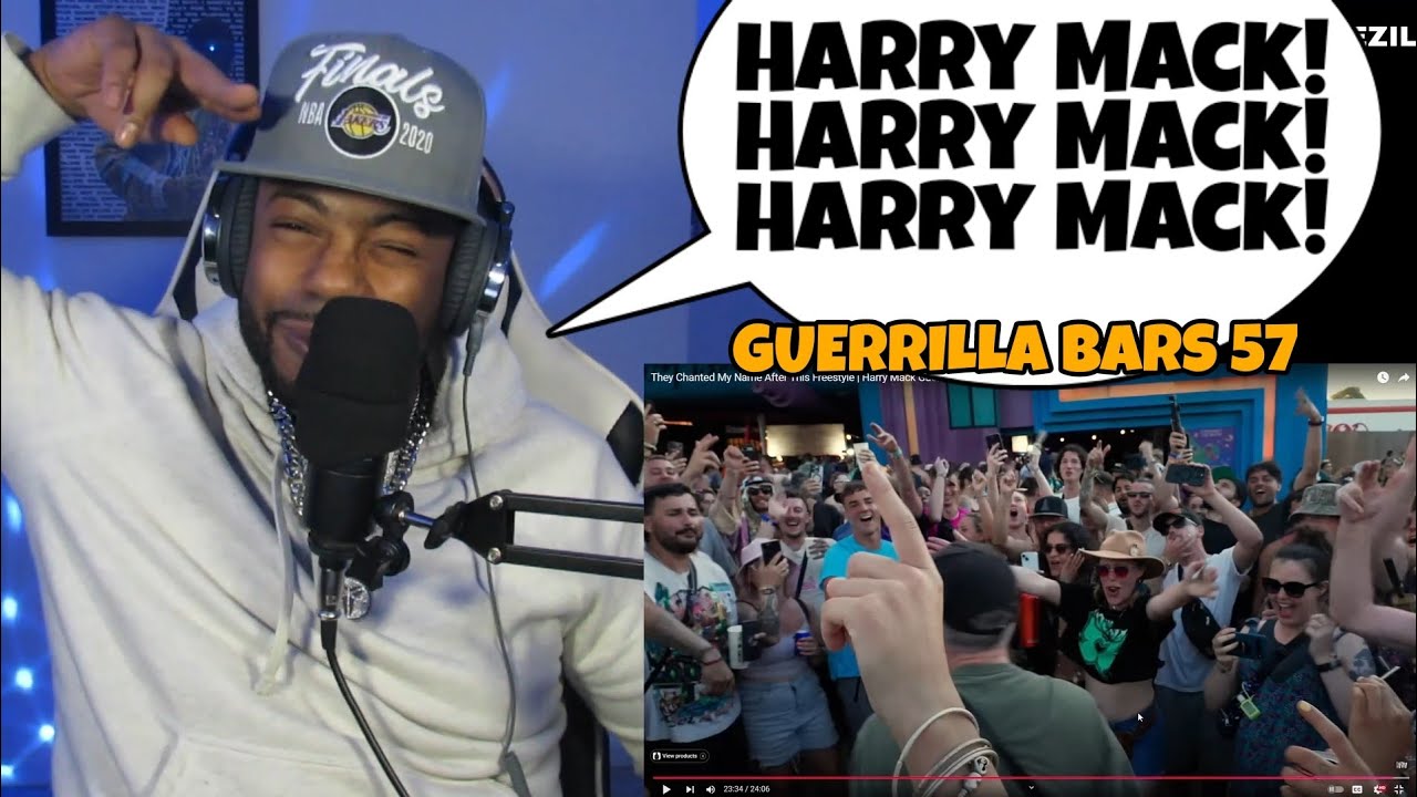 Boomtown Wuddup?.... Harry Mack | Guerrilla Bars 57 (REACTION)