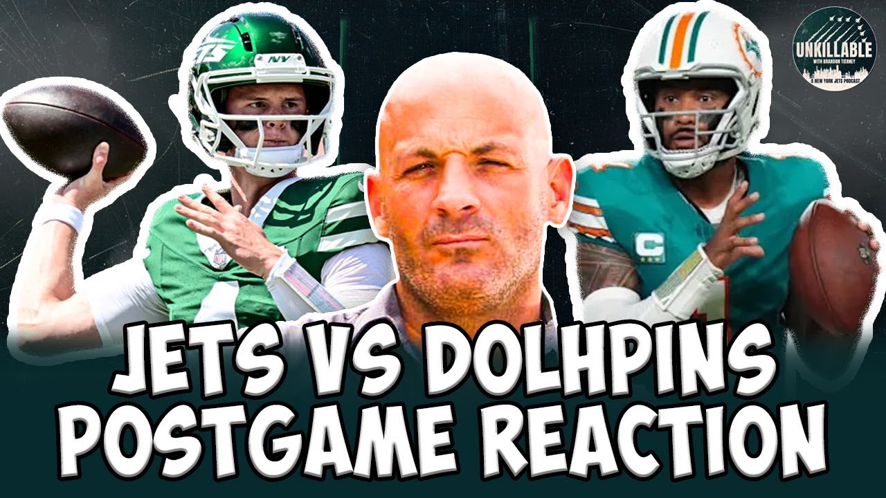 Jets Defeated by The Dolphins 34-10 | Unkillable Live Episode 45