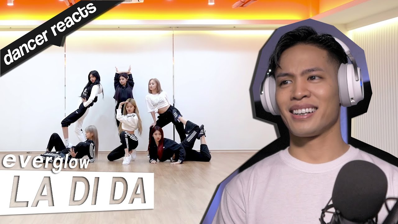 Dancer Reacts to EVERGLOW - LA DI DA Dance Practice