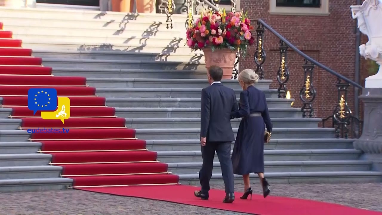 ✨ INSIDE the Palace: Emmanuel & Brigitte Macron with King Willem-Alexander and Queen Máxima! ✨