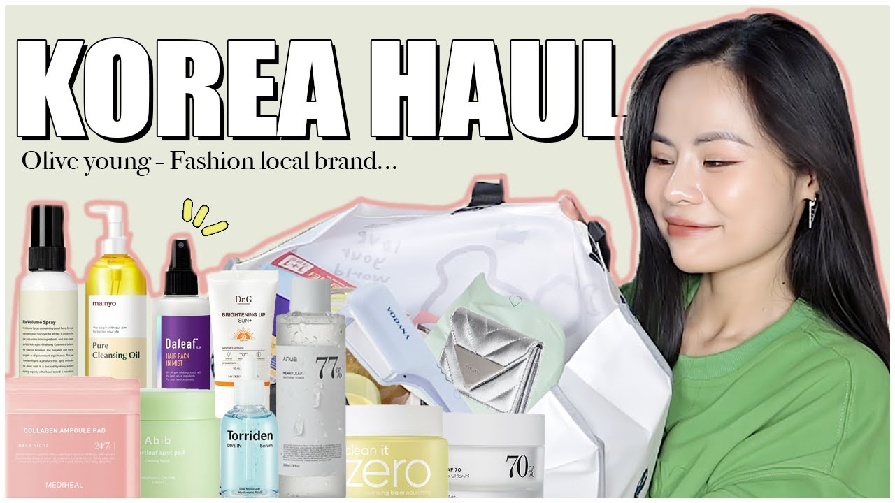 Mình Mua Gì Ở Hàn Quốc Mà Hết Cả Tiền Ăn? ♡ Korea Haul ♡ Tuta.nguyen