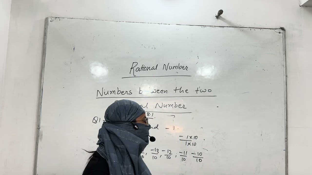 Rational Number@ solution with hidden face # class 7 # ncert solution