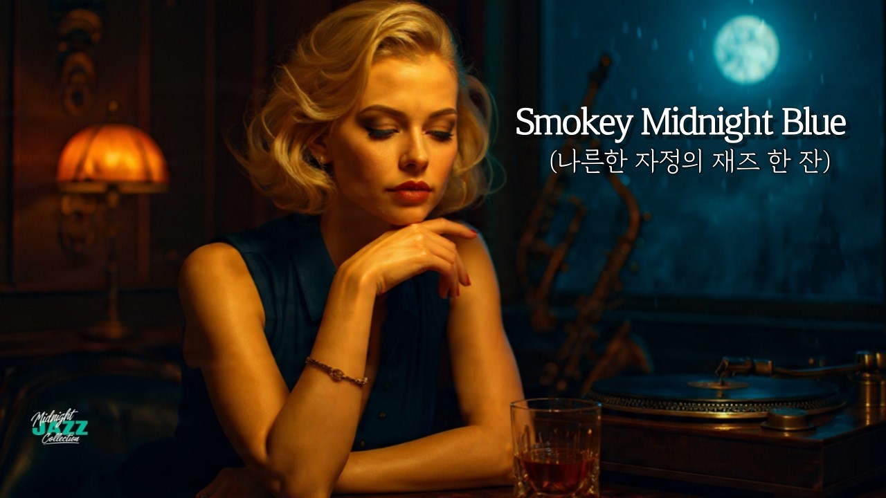 [Playlist] Smoky & Mellow Jazz for a Lonely Night | Midnight Blue Jazz Collection Vol. 5