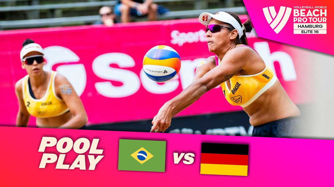 Ana Patrícia/Duda vs. Bock/Lippmann - Pool Play Highlights | Hamburg 2025 #BeachProTour