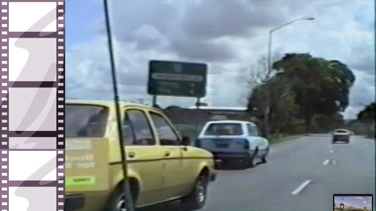 Winding back time driving in Brisbane - 1990s