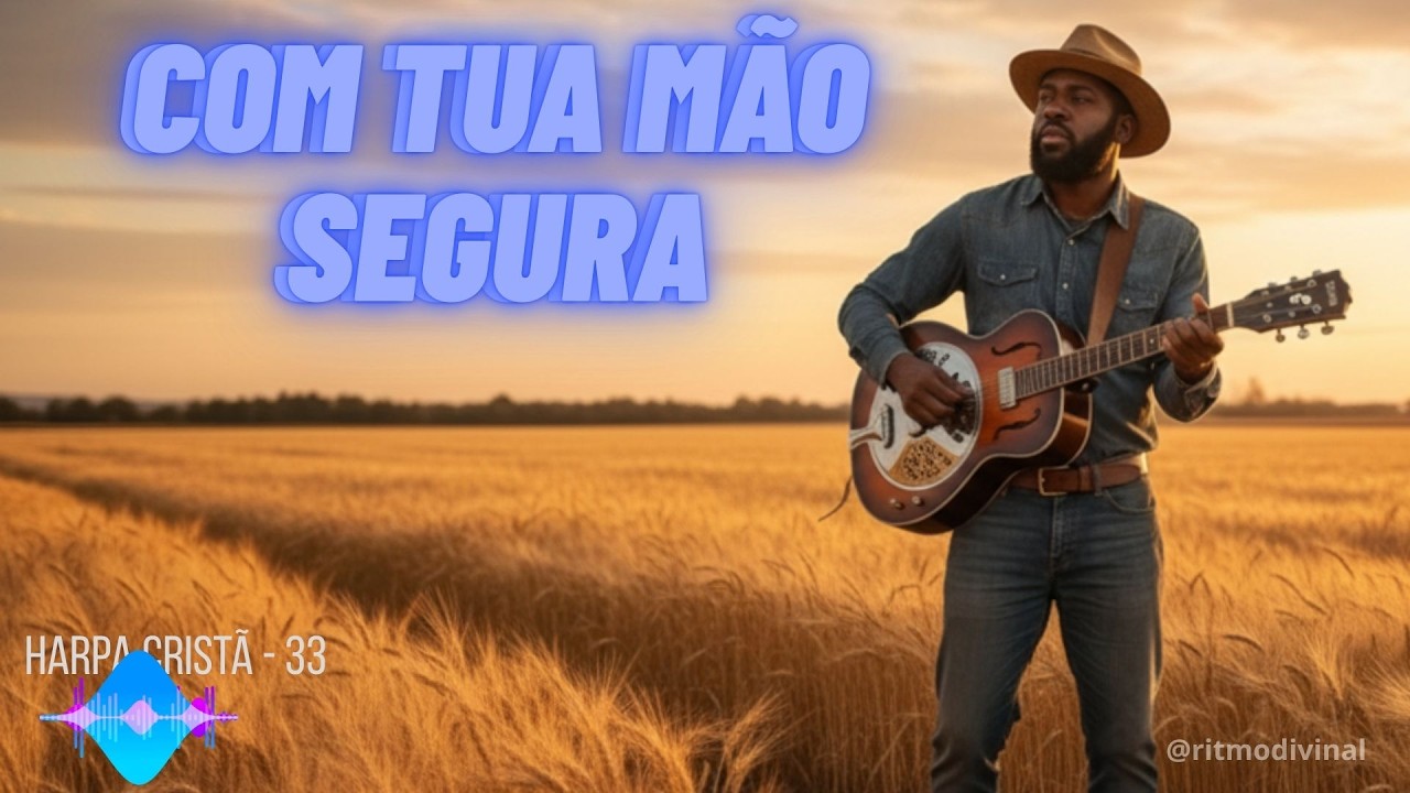 COM TUA MÃO SEGURA - Harpa Cristã 33