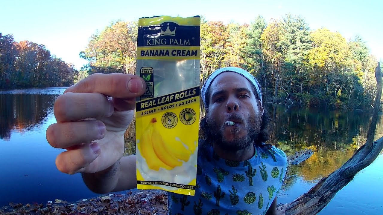 KING PALM WEED BLUNT PACK AND SMOKE TEST