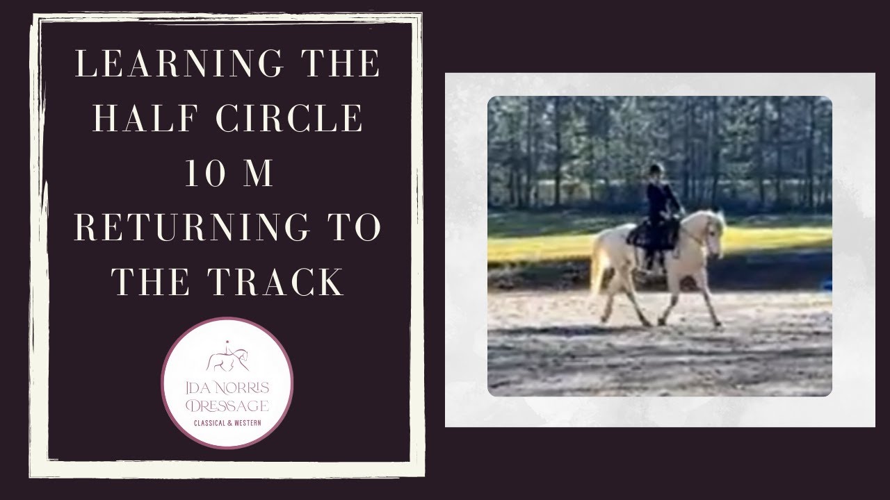 Western Dressage Half Circle 10m