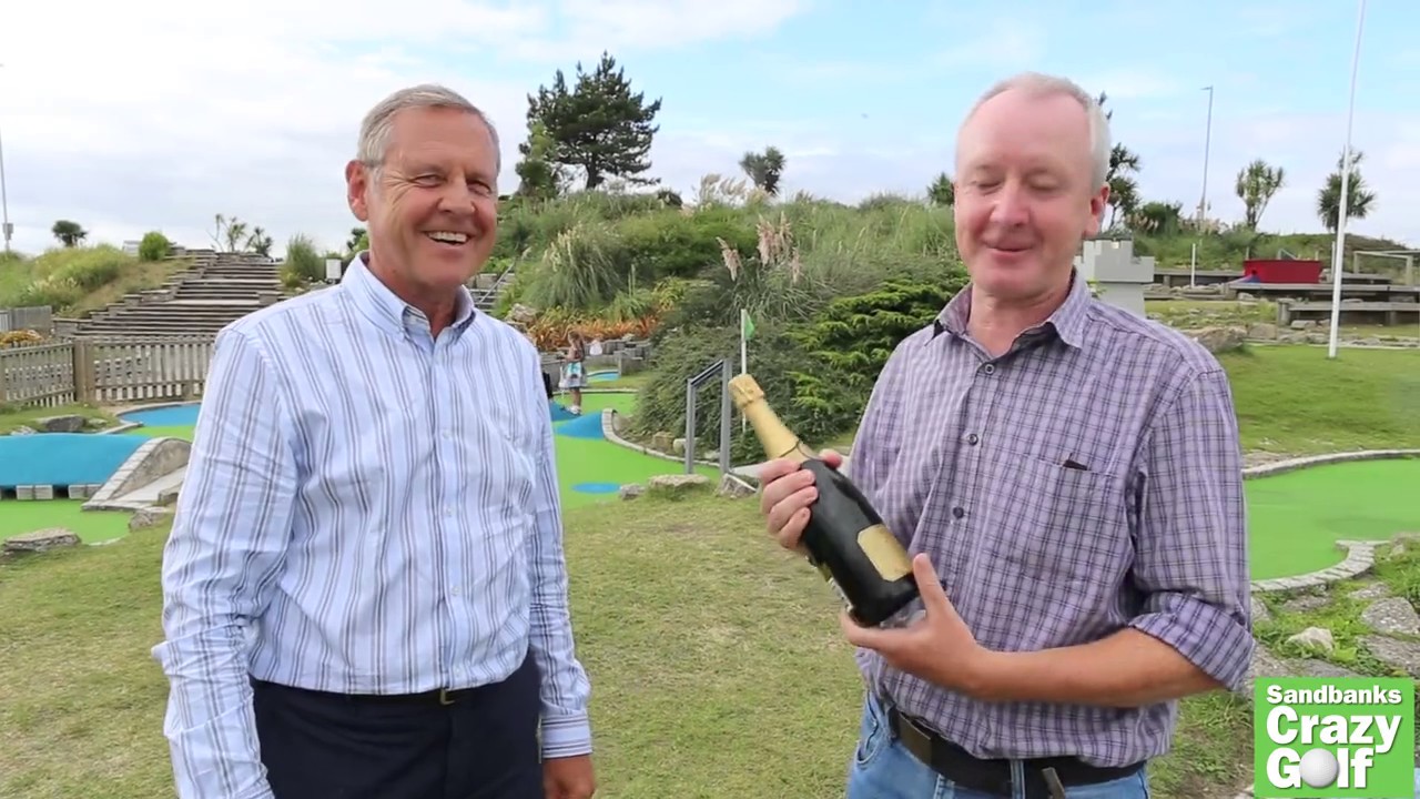 Sand Banks Crazy Golf Winner | Social Media