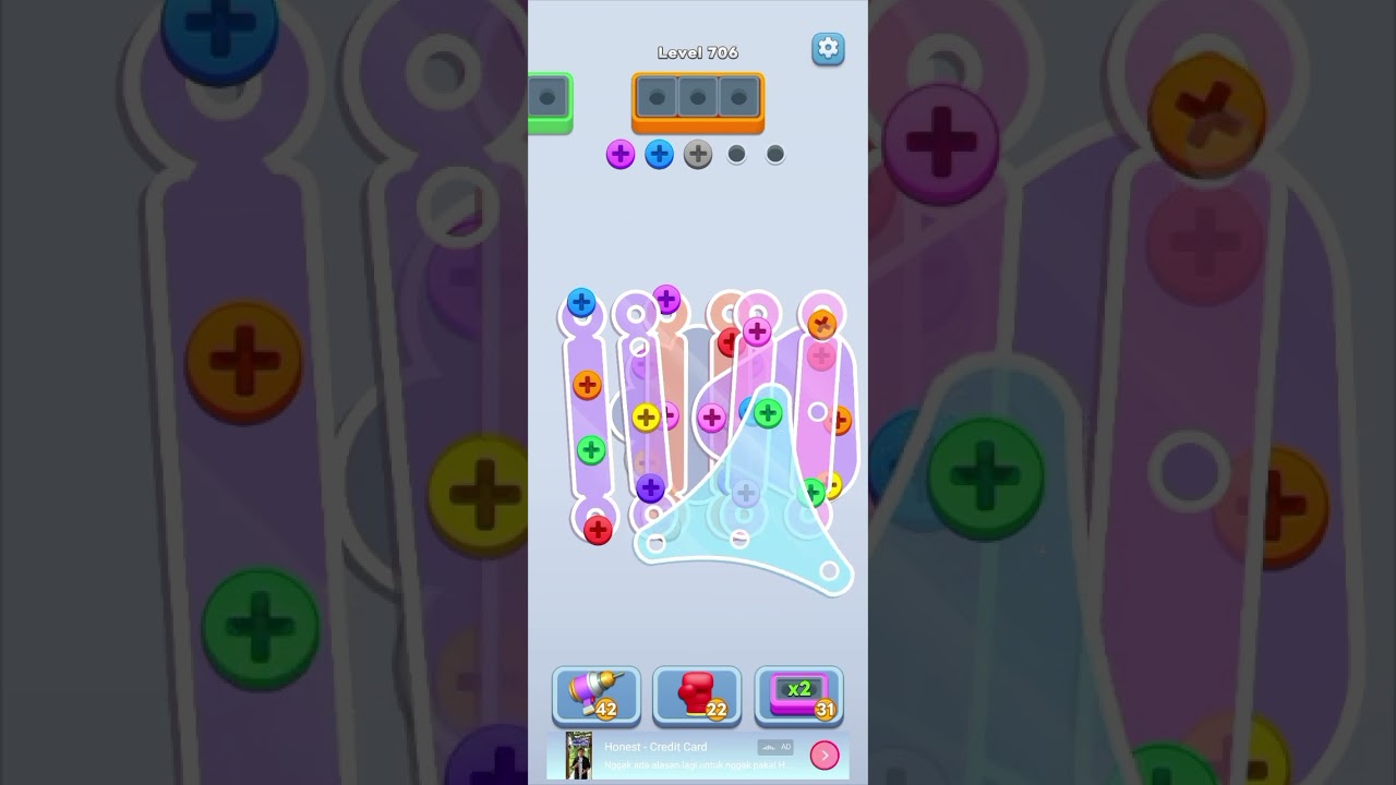 Screw Frenzy Level 701 - 725 #games #screwpuzzle #gaming #androidgame #gameplay #mobilegame