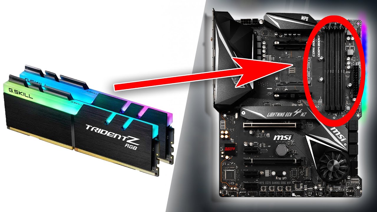 Arbeitsspeicher RICHTIG einbauen | RAM | Dual-Channel  | Was muss ich beachten?