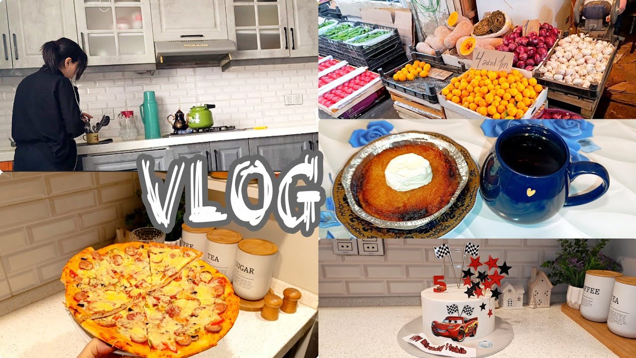 Həkimə getdim 👩🏻‍🎨 Menyuda pizza var 🍕Tortun hazırlanması 