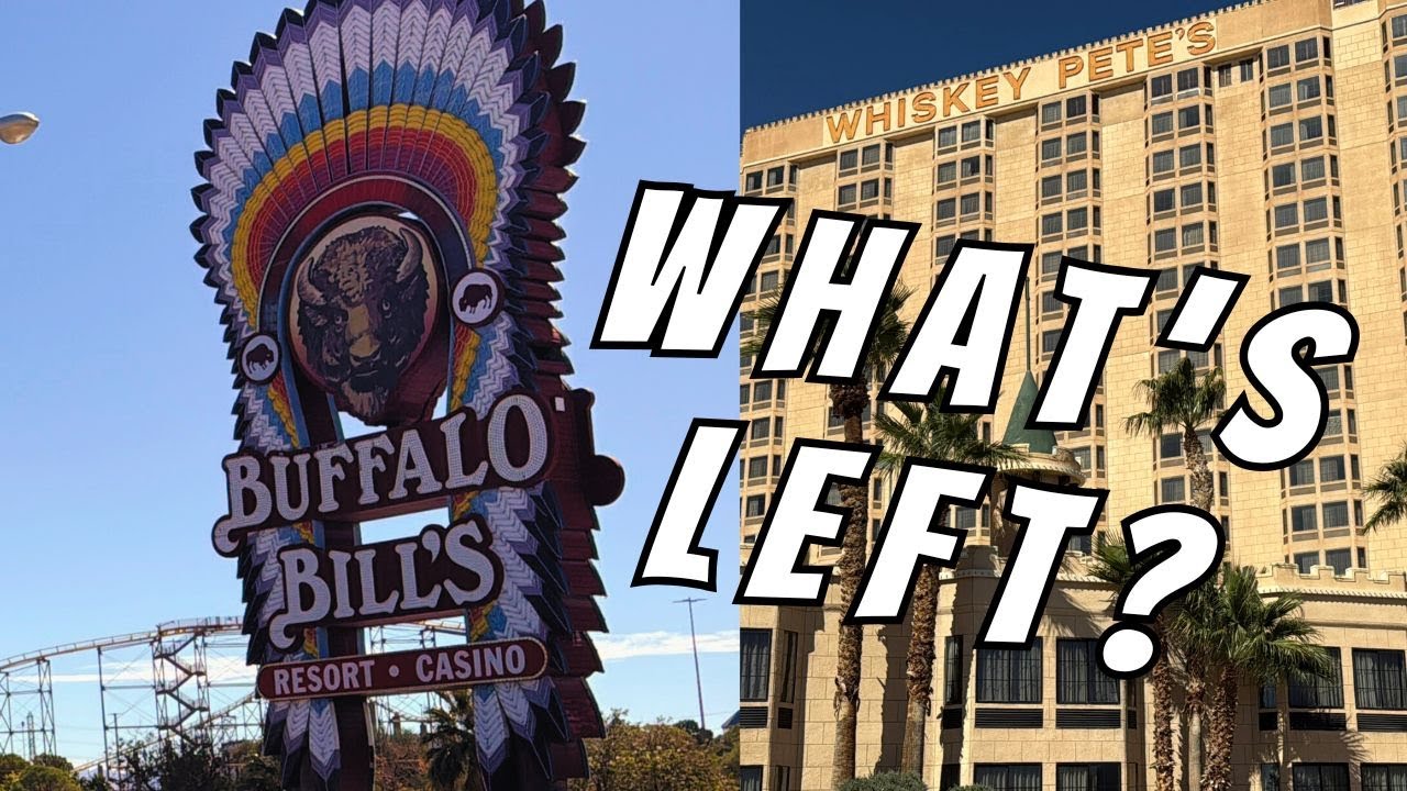 Checking Out An Abandoned Whiskey Pete's & Buffalo Bills in Primm, Nevada